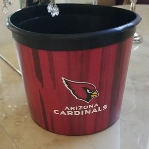 SALE! Authentic AZ Cardinals Popcorn/Snack Bucket